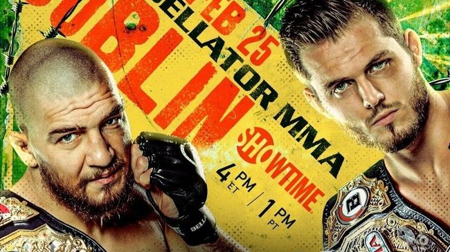 Официальный постер турнира Bellator 291