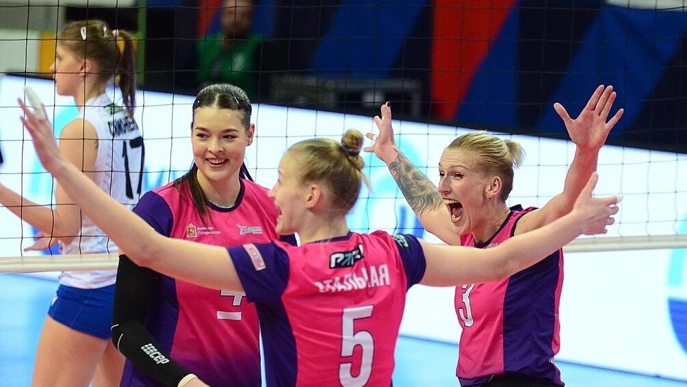 Волейболистки Заречья-Одинцово Волейболистки Заречья-Одинцово - РИА Новости, 1920, 02.12.2024