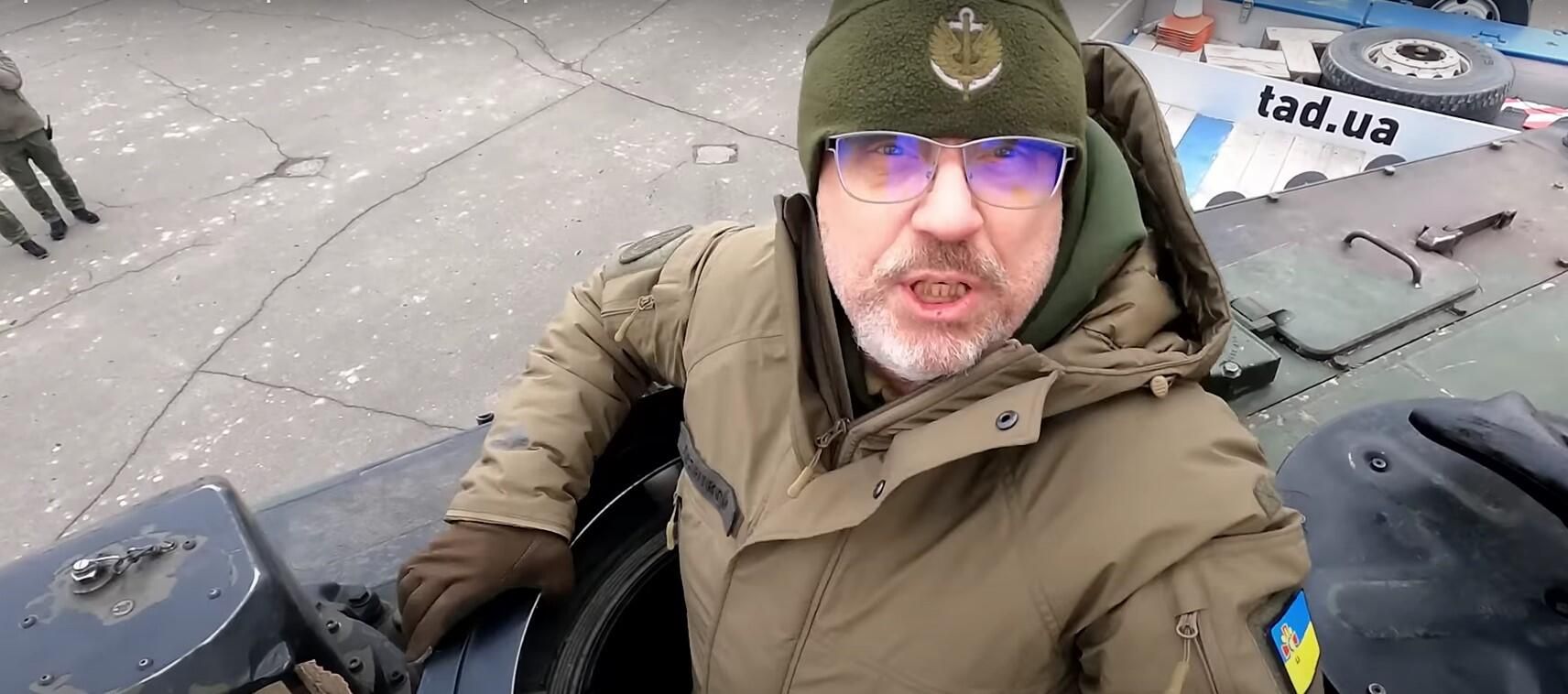 Министр обороны Украины Резников на танке Leopard Министр обороны Украины Резников на танке Leopard - РИА Новости, 1920, 02.06.2023