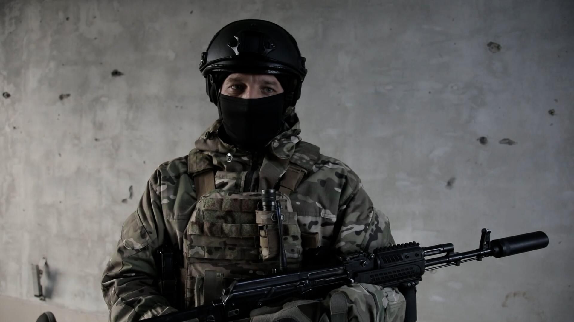 Боец группы Вагнер о взятых в плен украинских военных Боец группы Вагнер о взятых в плен украинских военных - РИА Новости, 1920, 26.02.2023