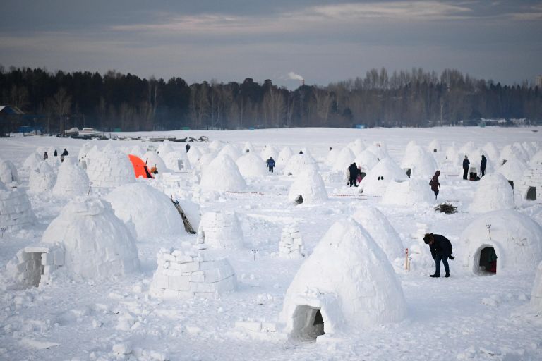 Фестиваль Иглу-2023 Город эскимосов в Новосибирске Фестиваль Иглу-2023 Город эскимосов в Новосибирске