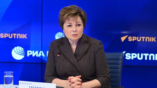 Генеральный директор Музеев Московского Кремля Елена Гагарина 