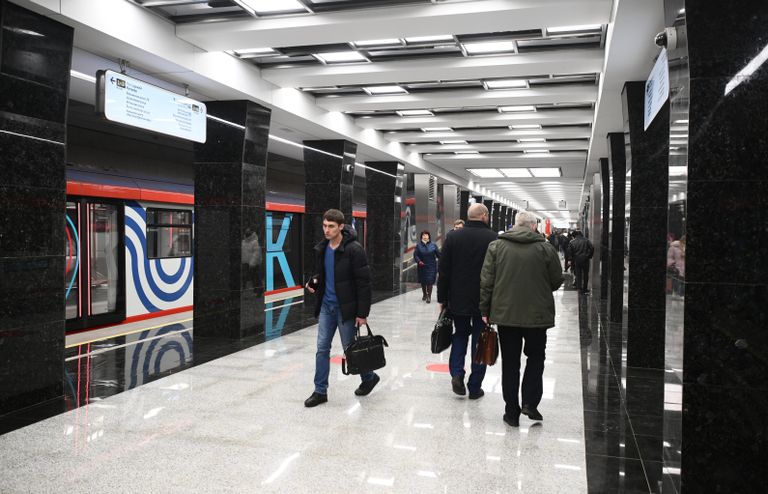 Станция Варшавская Большой кольцевой линии Московского метро Станция Варшавская Большой кольцевой линии Московского метро