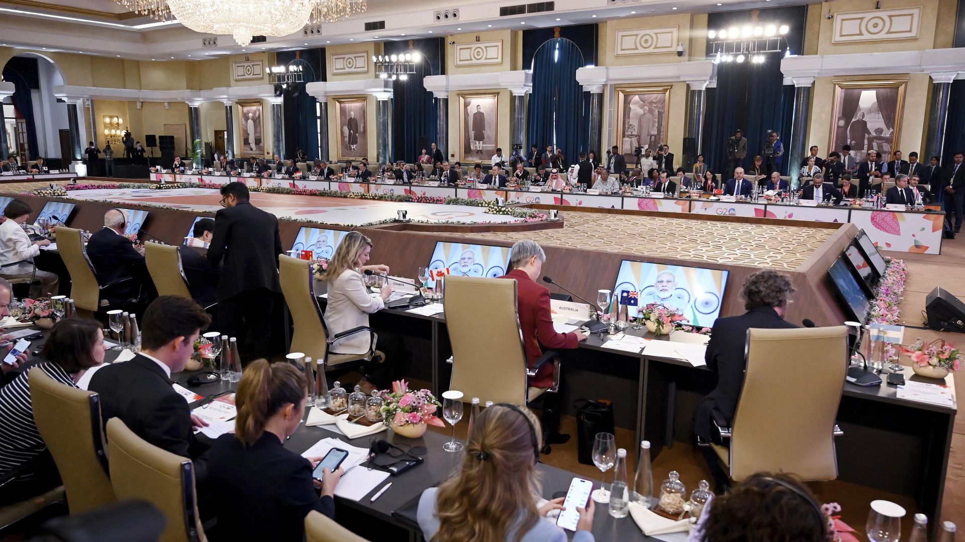 Встреча министров иностранных дел стран G20 в Дели Встреча министров иностранных дел стран G20 в Дели - РИА Новости, 1920, 02.03.2023