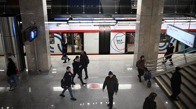 Станция Сокольники Большой кольцевой линии Московского метро