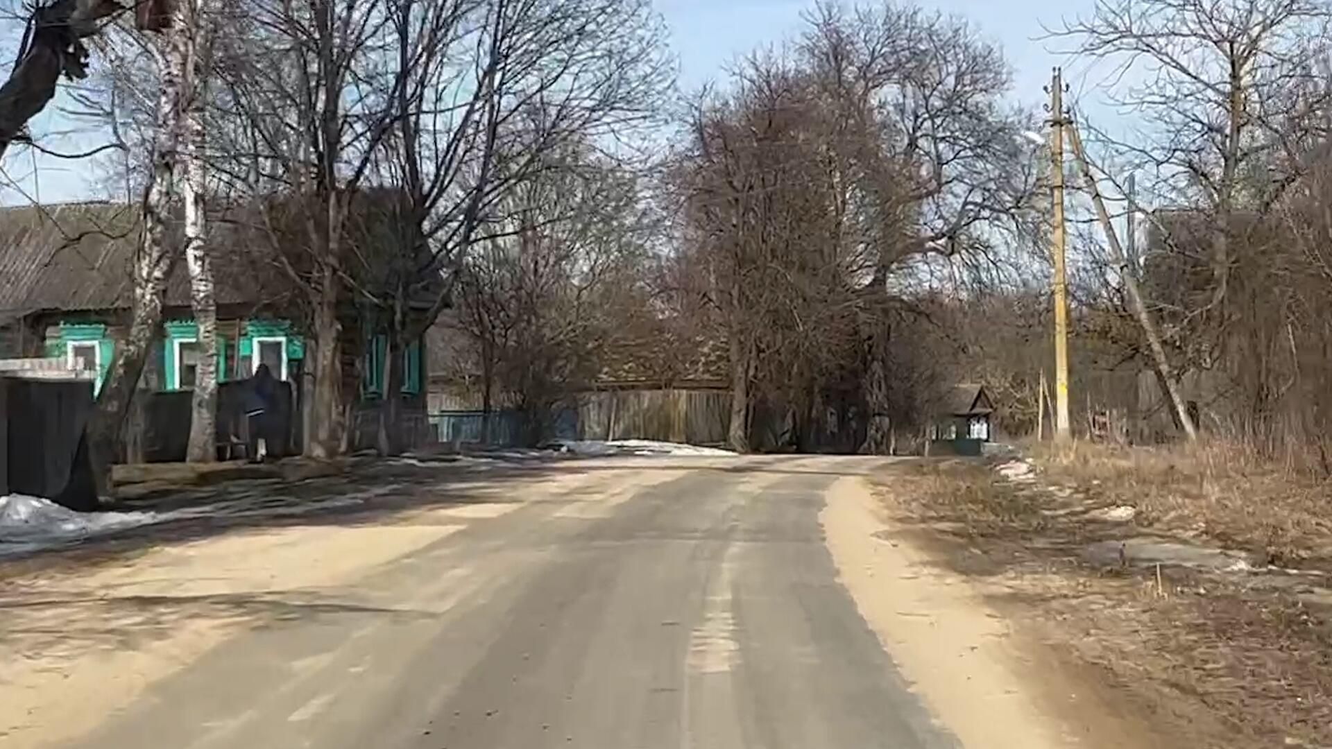 Обстановка в брянском селе Любечане после атаки украинских диверсантов Обстановка в брянском селе Любечане после атаки украинских диверсантов - РИА Новости, 1920, 03.03.2023