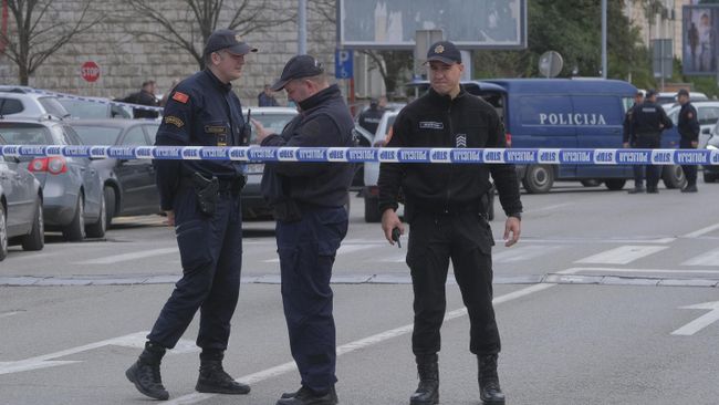Полицейские в Черногории