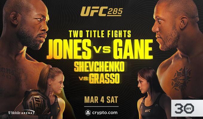 Официальный постер UFC 285 - РИА Новости, 1920, 28.02.2023
