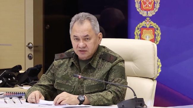 Министр обороны России Сергей Шойгу