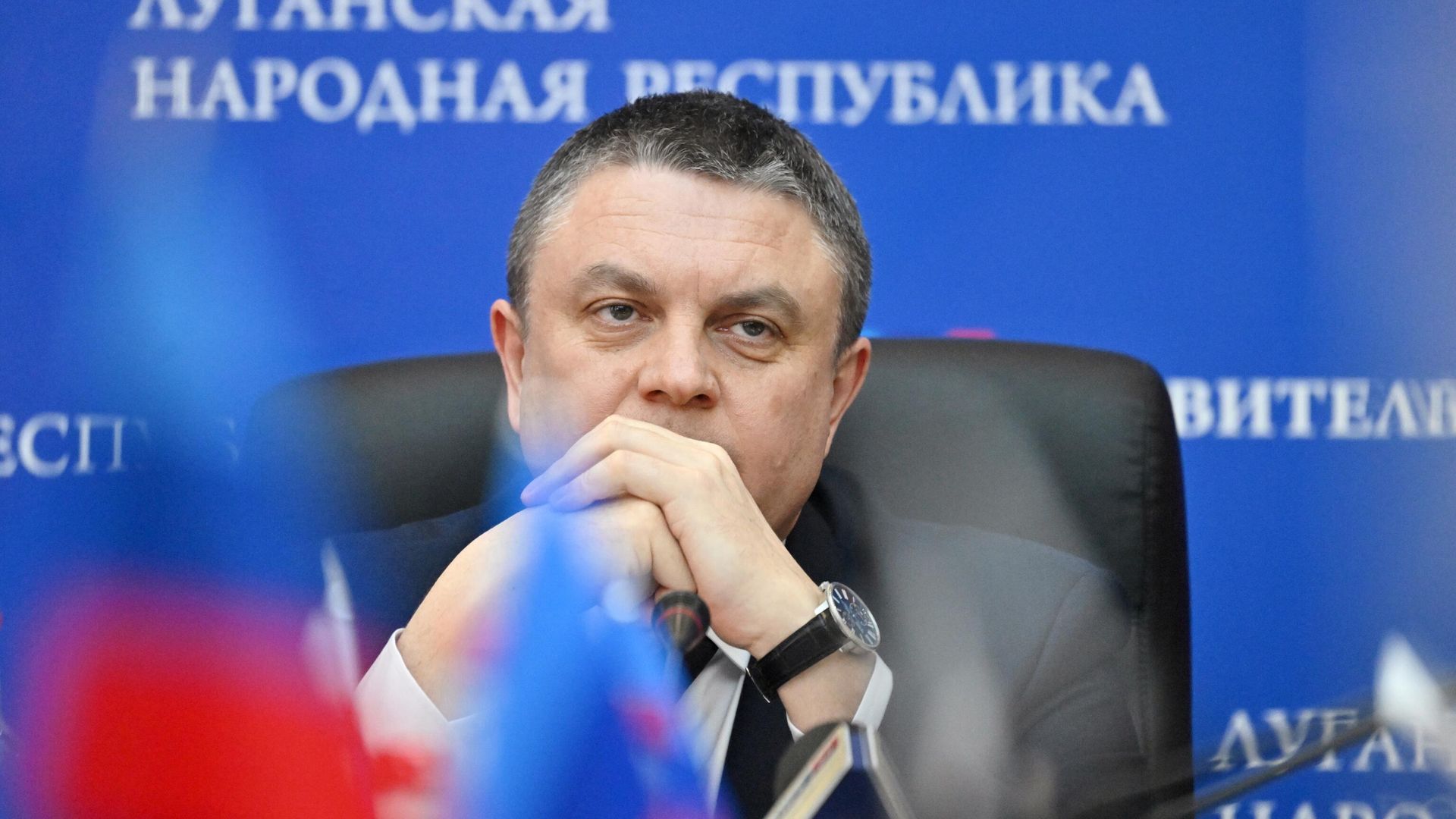 Временно исполняющий обязанности главы ЛНР Леонид Пасечник Временно исполняющий обязанности главы ЛНР Леонид Пасечник - РИА Новости, 1920, 12.06.2023