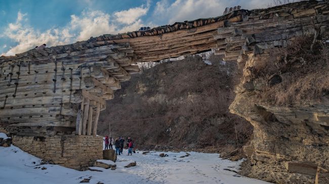 Деревянный мост Деревянный мост