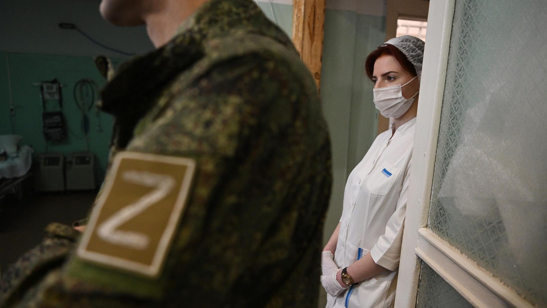 Сотрудница медицинского отряда специального назначения, работающего в южном секторе СВО Сотрудница медицинского отряда специального назначения, работающего в южном секторе СВО - РИА Новости, 1920, 27.04.2023