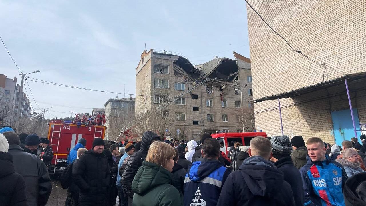 Взрыв бытового газа в Забайкалье Взрыв бытового газа в Забайкалье - РИА Новости, 1920, 09.03.2023