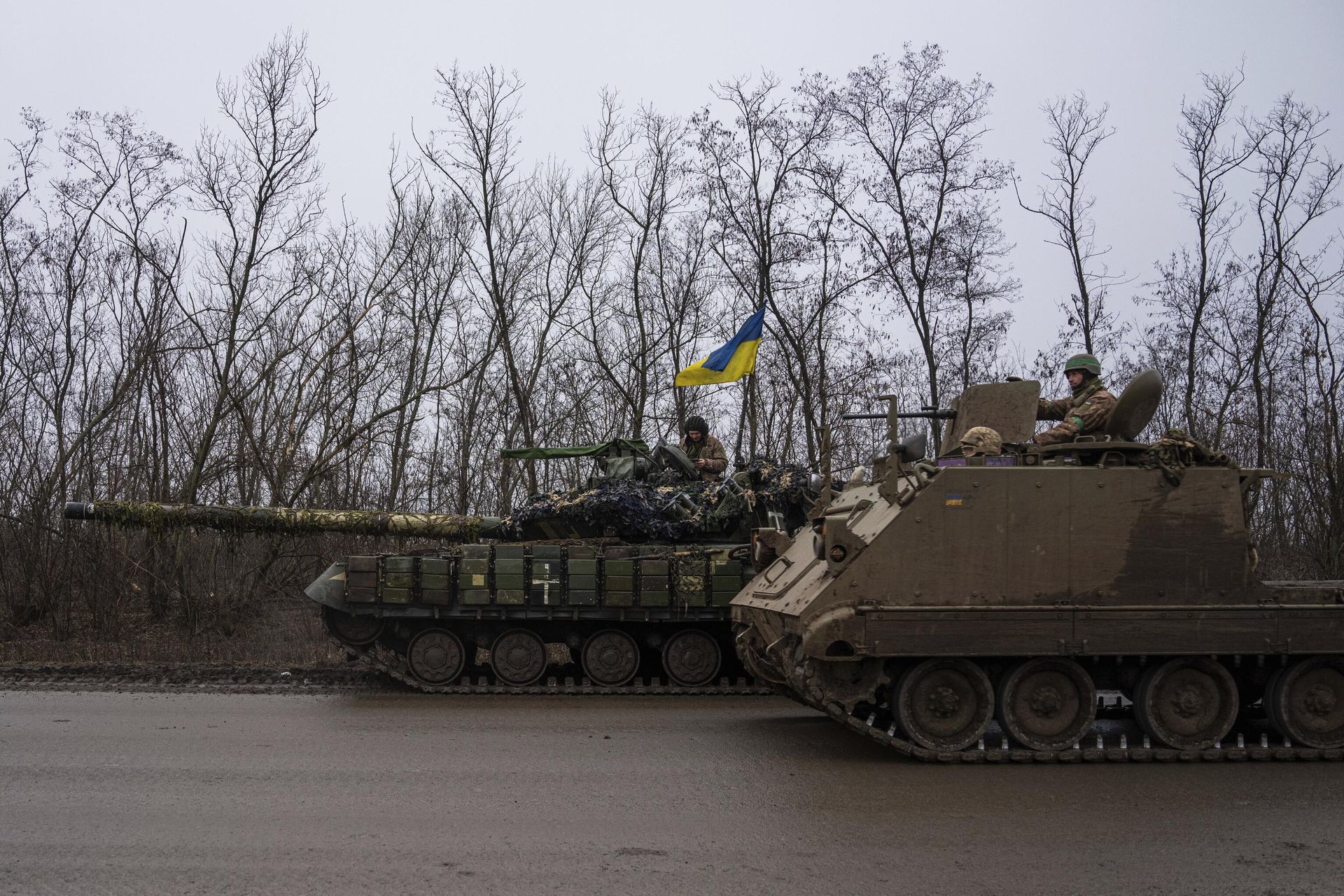 Украинская бронетехника под Артемовском Украинская бронетехника под Артемовском - РИА Новости, 1920, 10.03.2023