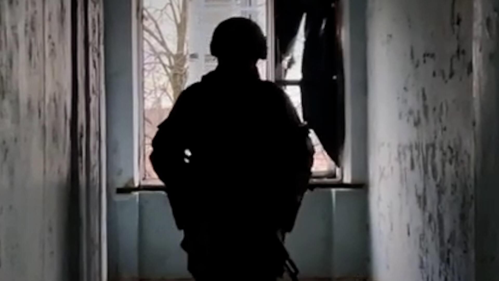 Кадры работы российских разведчиков в серой зоне под Угледаром Кадры работы российских разведчиков в серой зоне под Угледаром - РИА Новости, 1920, 10.03.2023