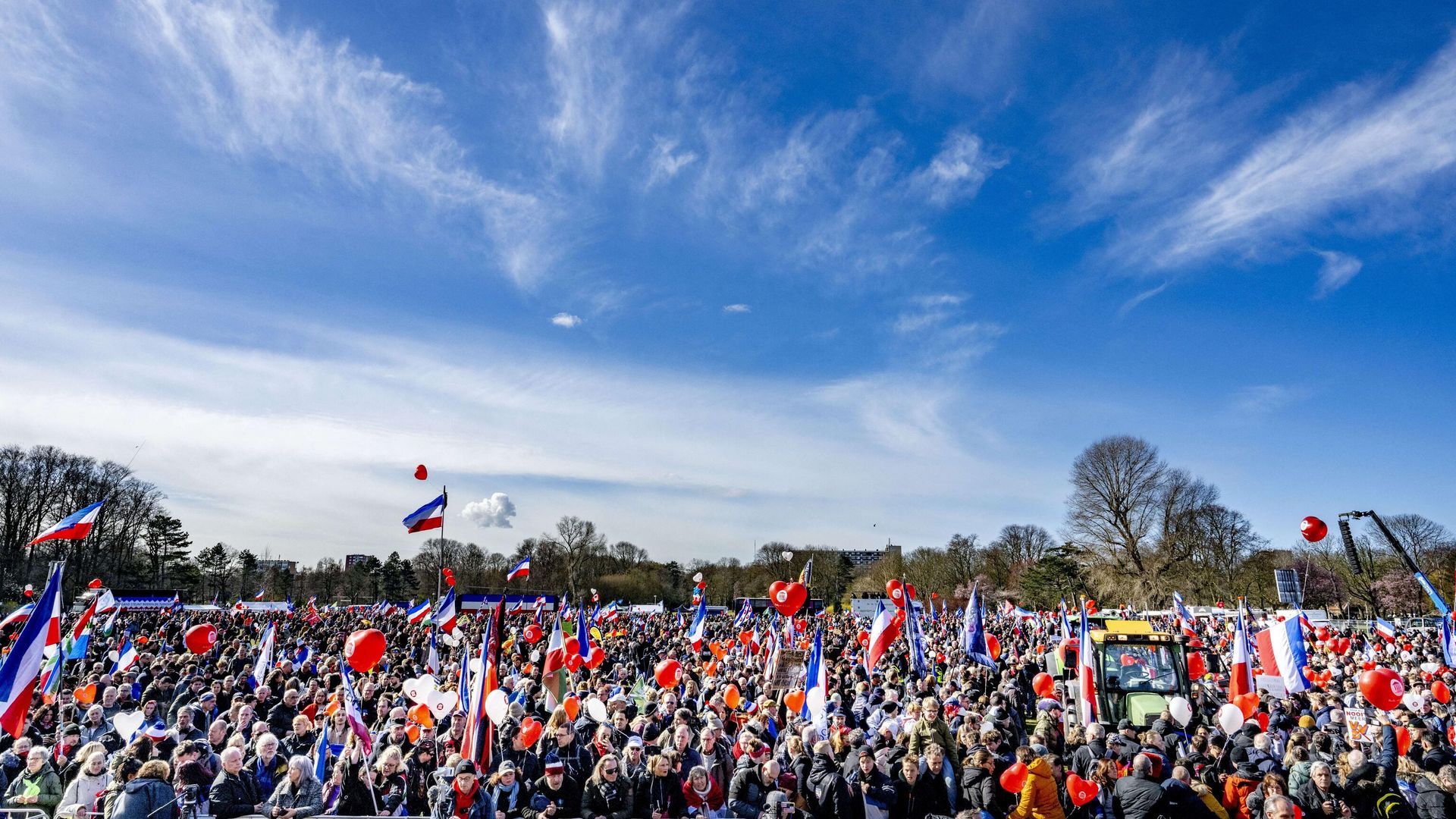 Акция протеста фермеров в Гааге Акция протеста фермеров в Гааге - РИА Новости, 1920, 11.03.2023
