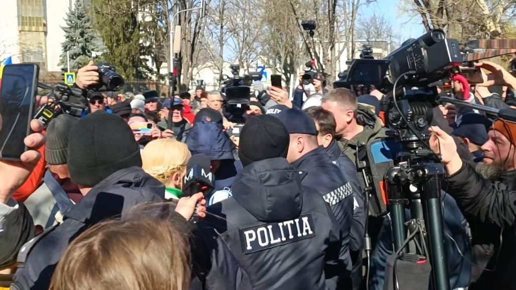 Акция протеста в Молдавии Акция протеста в Молдавии - РИА Новости, 1920, 12.03.2023