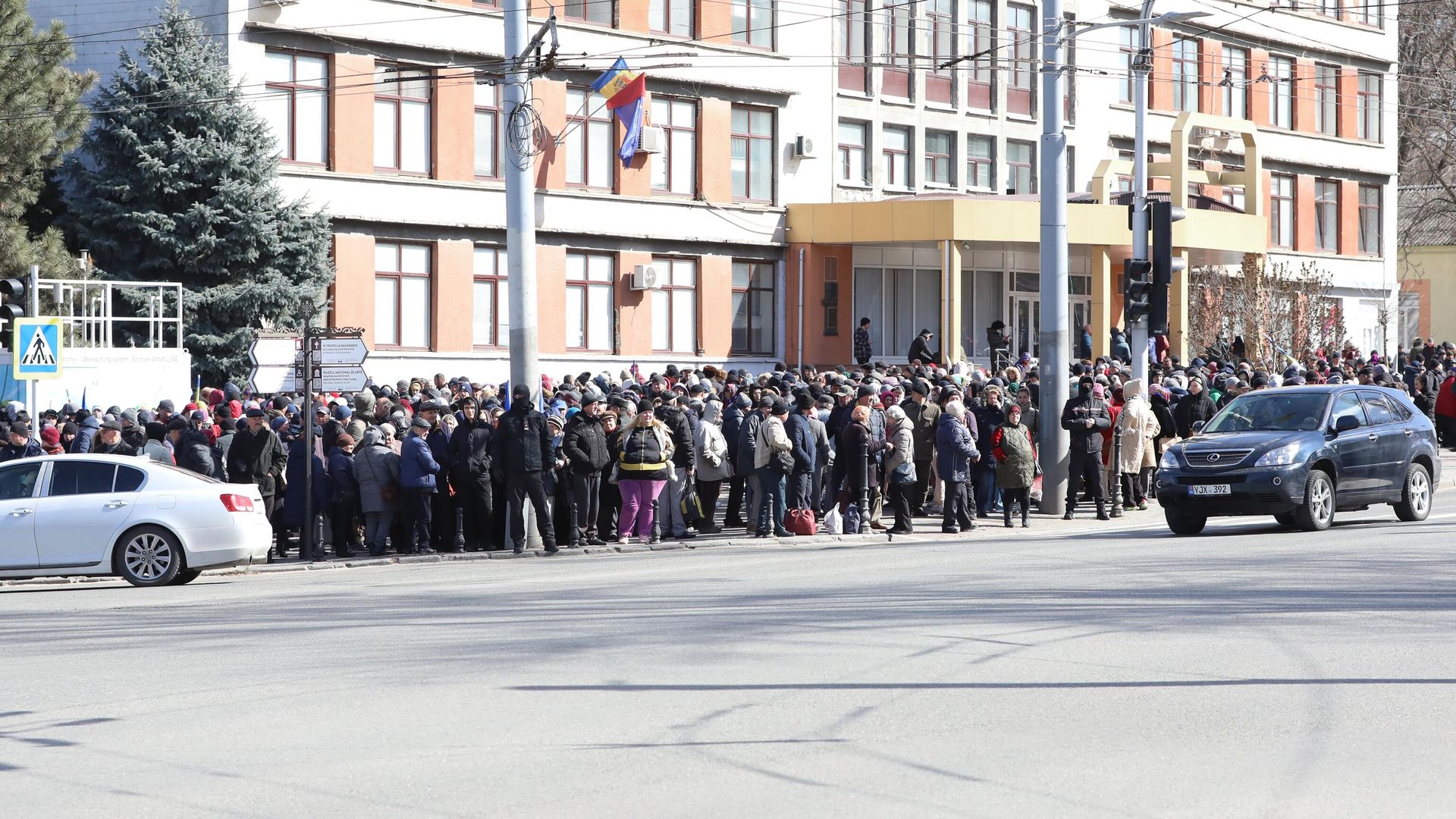 Участники акции протеста оппозиции в центре Кишинева Участники акции протеста оппозиции в центре Кишинева - РИА Новости, 1920, 12.03.2023