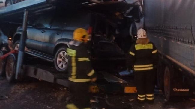 ДТП в Боровском районе 92 км автодороги М-3 Украина ДТП в Боровском районе 92 км автодороги М-3 Украина