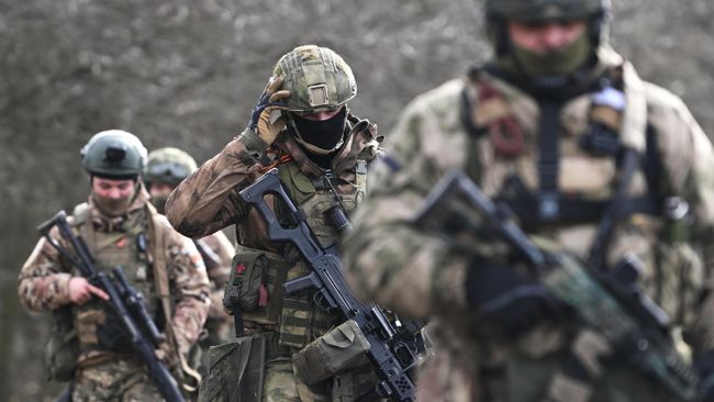 Российские военнослужащие