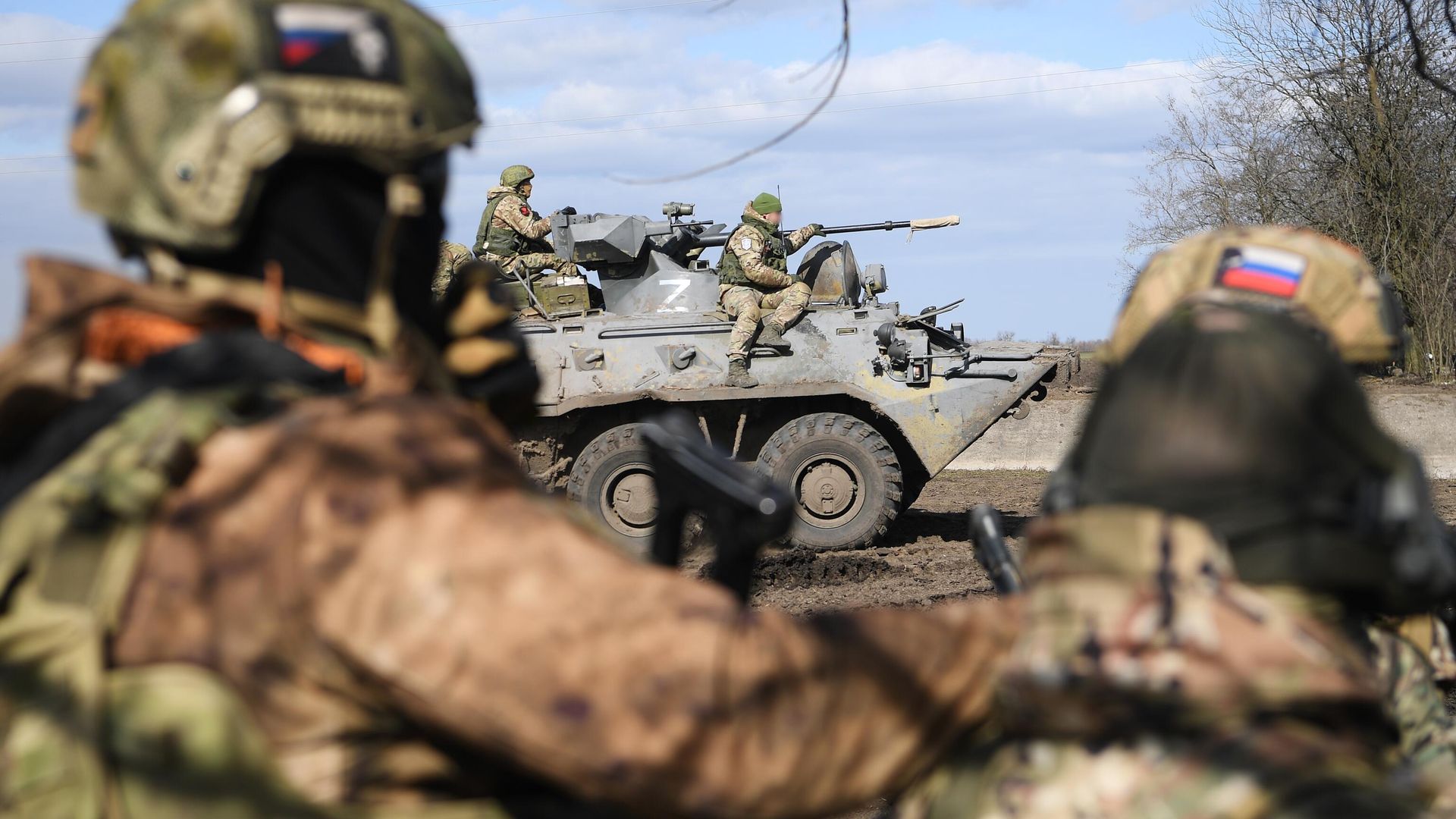Российские военнослужащие на позициях в зоне проведения спецоперации - РИА Новости, 1920, 16.03.2025