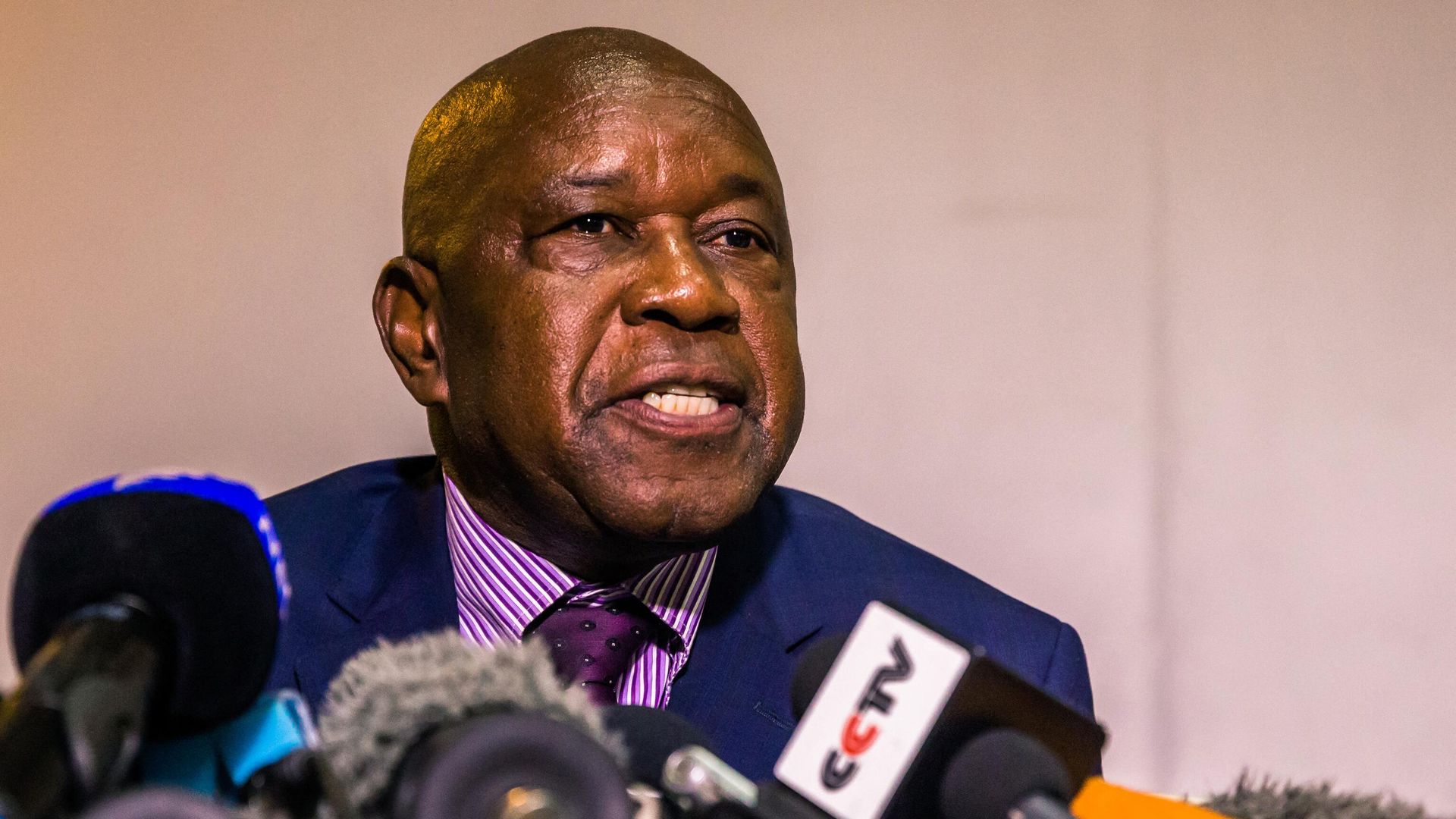 Спикер правящей партии ZANU-PF Кристофер Мутсвангва Спикер правящей партии ZANU-PF Кристофер Мутсвангва - РИА Новости, 1920, 15.03.2023
