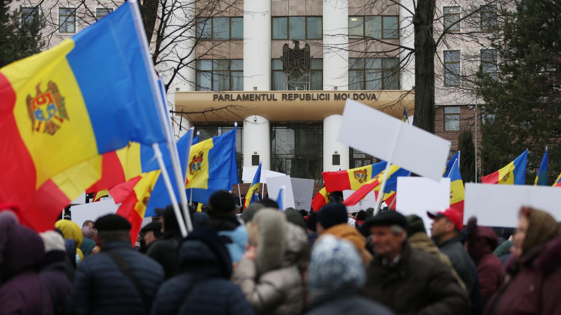 Участники акции протеста оппозиции в Кишиневе - РИА Новости, 1920, 11.10.2024