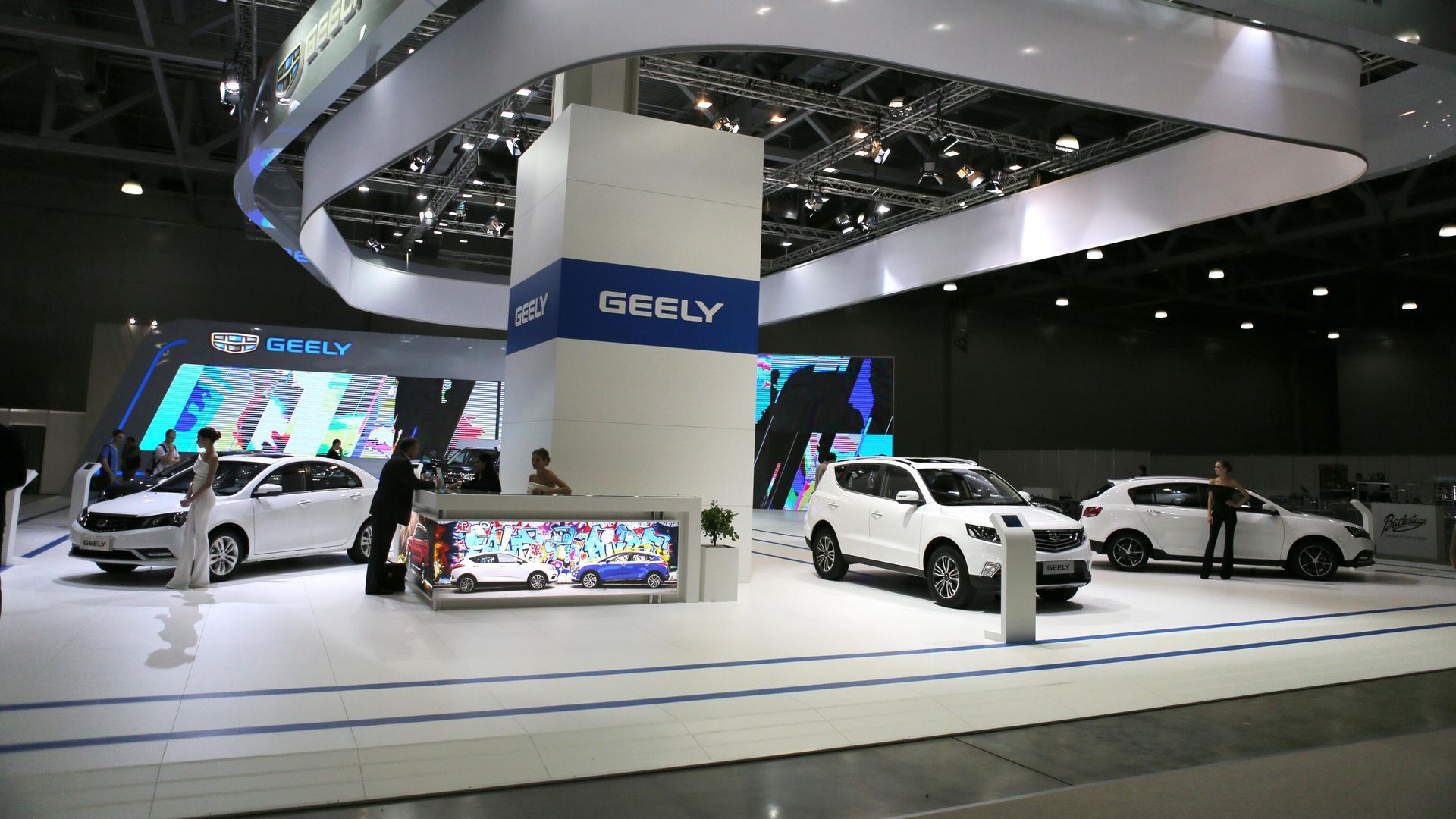 Стенд компании Geely (Китай) на Московском международном автомобильном салоне  - РИА Новости, 1920, 17.03.2023