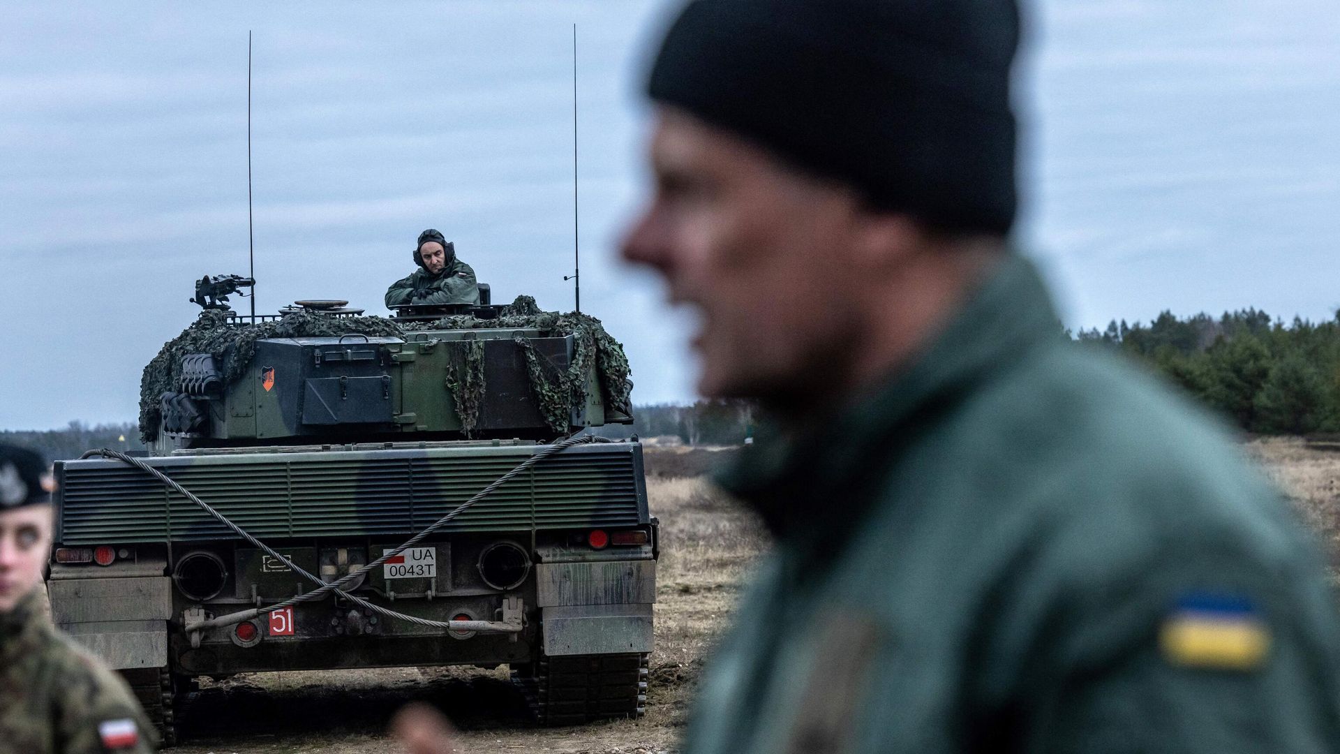 Украинские военнослужащие проходят обучение на военной базе в Свентошуве, Польша Украинские военнослужащие проходят обучение на военной базе в Свентошуве, Польша - РИА Новости, 1920, 18.03.2023