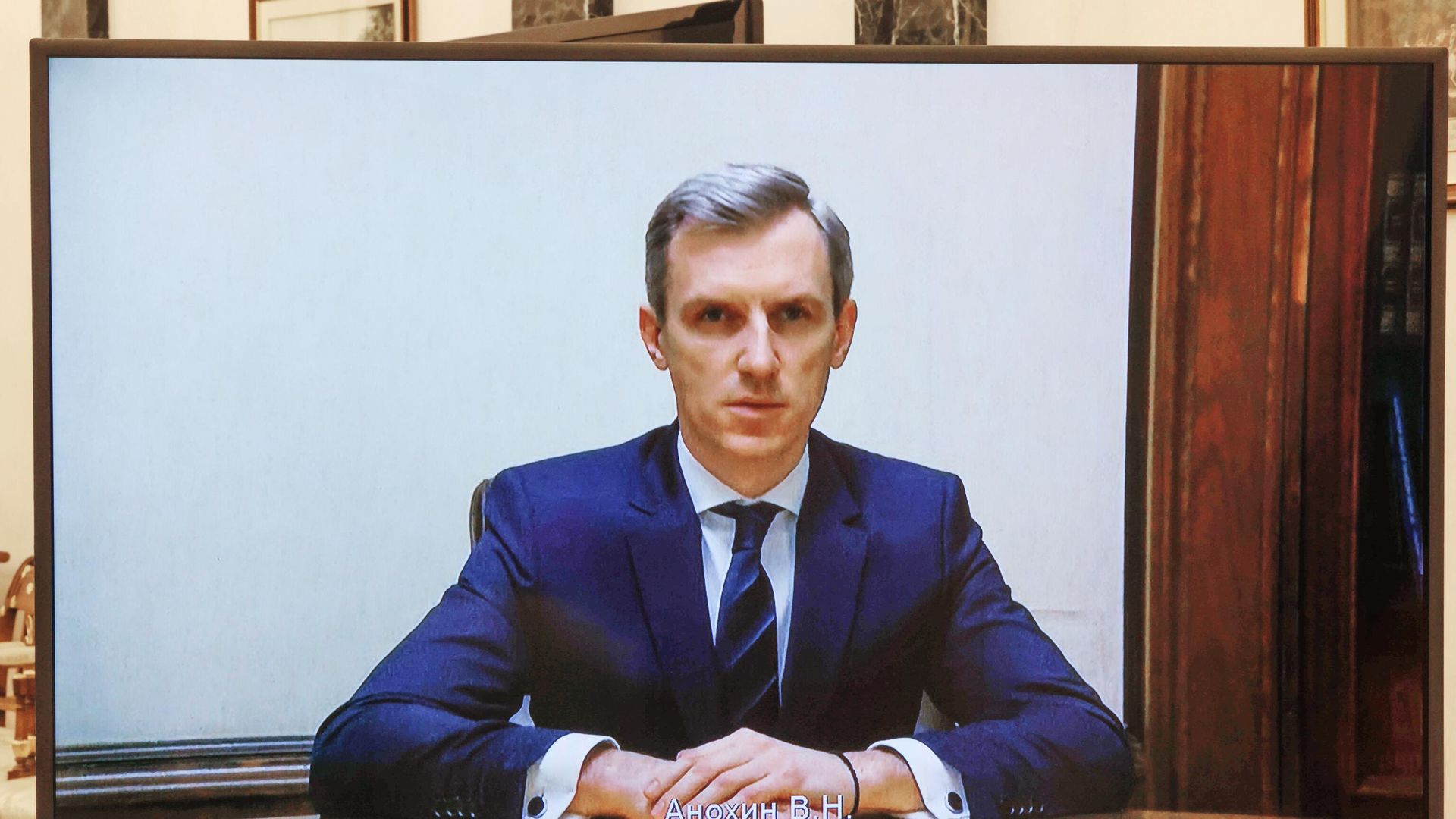 Врио главы Смоленской области Василий Анохин Врио главы Смоленской области Василий Анохин - РИА Новости, 1920, 17.03.2023