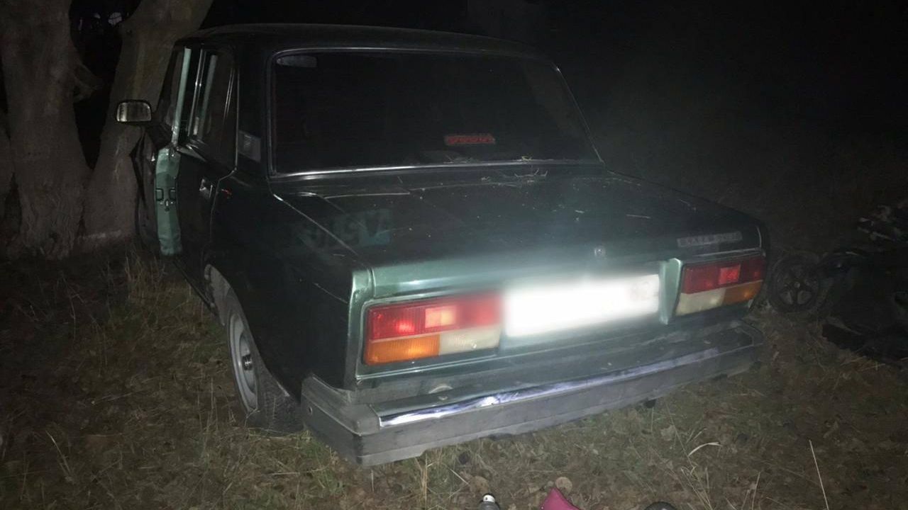 Место ДТП, в котором пострадала семья с детьми в Нижнегорском районе Крыма Место ДТП, в котором пострадала семья с детьми в Нижнегорском районе Крыма - РИА Новости, 1920, 18.03.2023