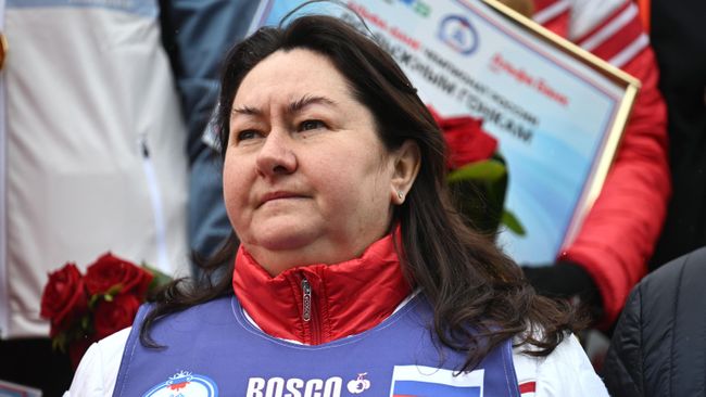 Президент Федерации лыжных гонок России, главный тренер сборной России по лыжным гонкам Елена Вяльбе Президент Федерации лыжных гонок России, главный тренер сборной России по лыжным гонкам Елена Вяльбе