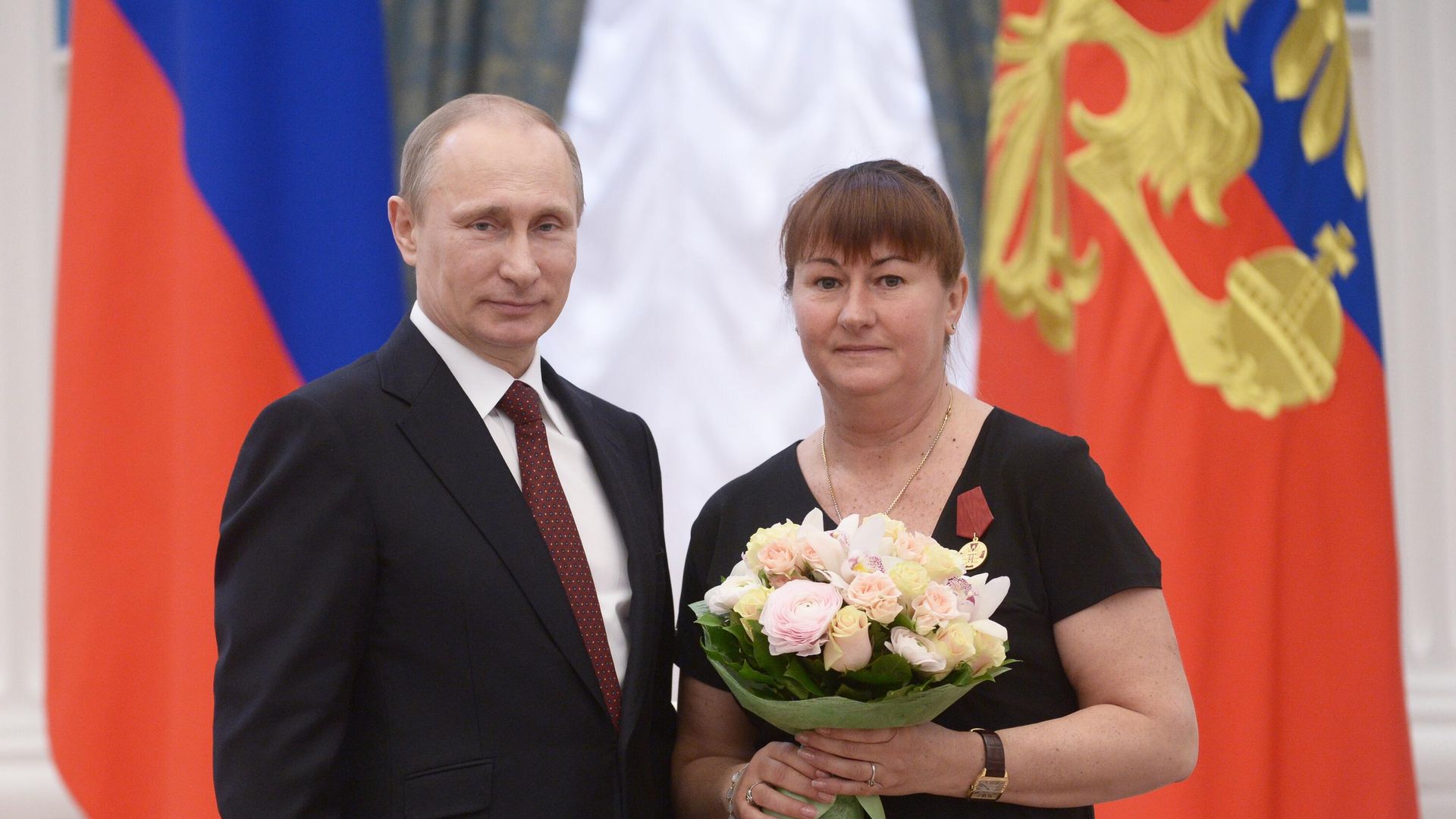 Президент России Владимир Путин и Елена Вяльбе в 2014 году - РИА Новости, 1920, 17.01.2024
