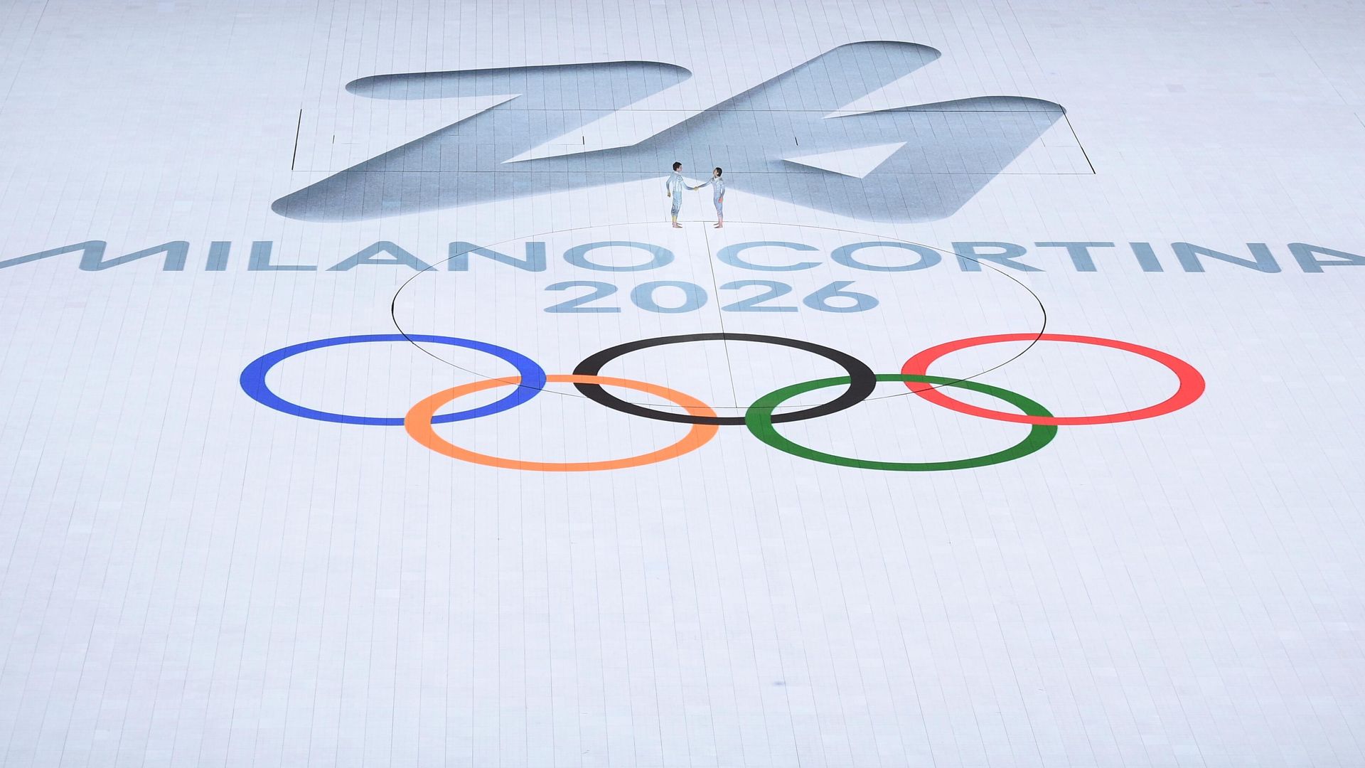 Эмблема Олимпийских игр 2026 года в Италии Эмблема Олимпийских игр 2026 года в Италии - РИА Новости, 1920, 28.01.2026
