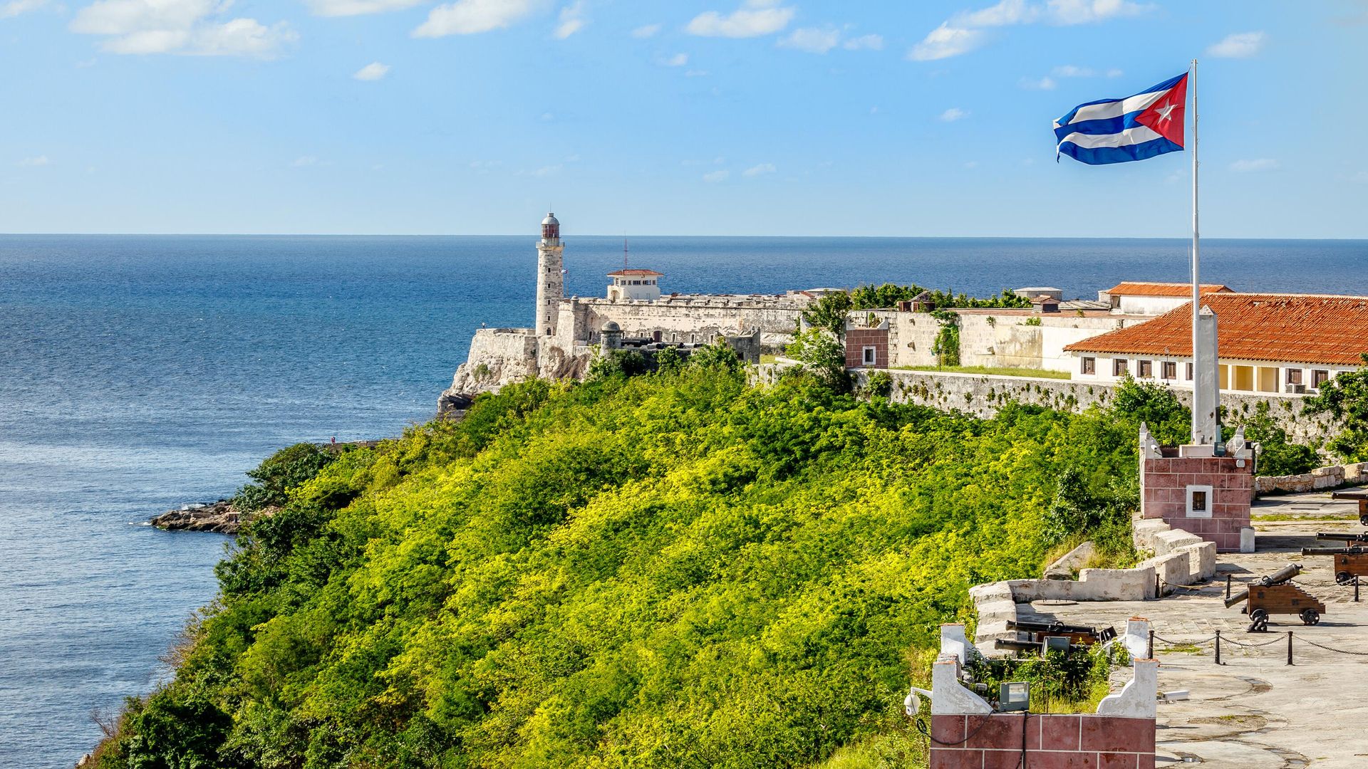 Крепость Эль-Морро в Гаване, Куба Крепость Эль-Морро в Гаване, Куба - РИА Новости, 1920, 21.04.2023