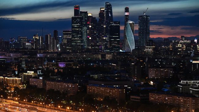 Ночная Москва