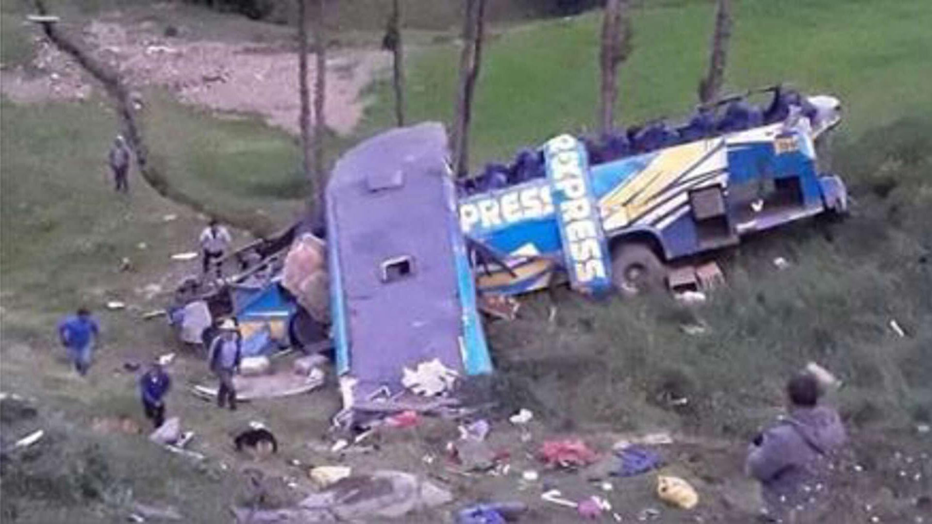 Автобус упал с обрыва в Помабамбе, Перу Автобус упал с обрыва в Помабамбе, Перу - РИА Новости, 1920, 24.03.2023