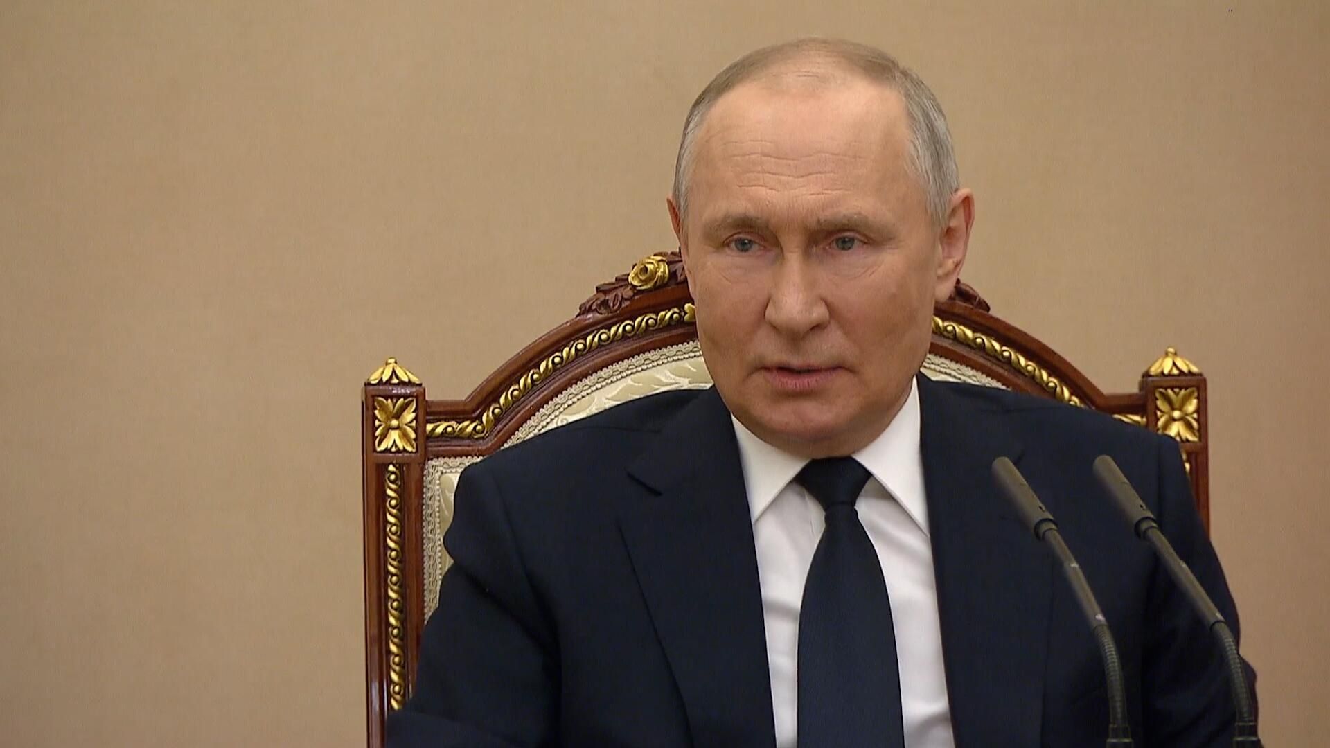 Путин о размещении тактического ядерного оружия на территории Белоруссии Путин о размещении тактического ядерного оружия на территории Белоруссии - РИА Новости, 1920, 25.03.2023