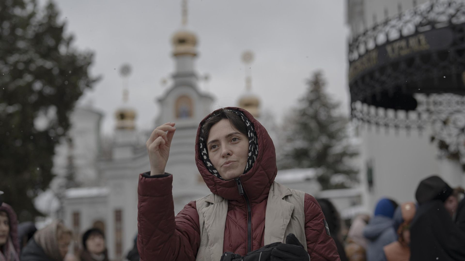Верующие в Киево-Печерской лавре в Киеве - РИА Новости, 1920, 28.06.2023