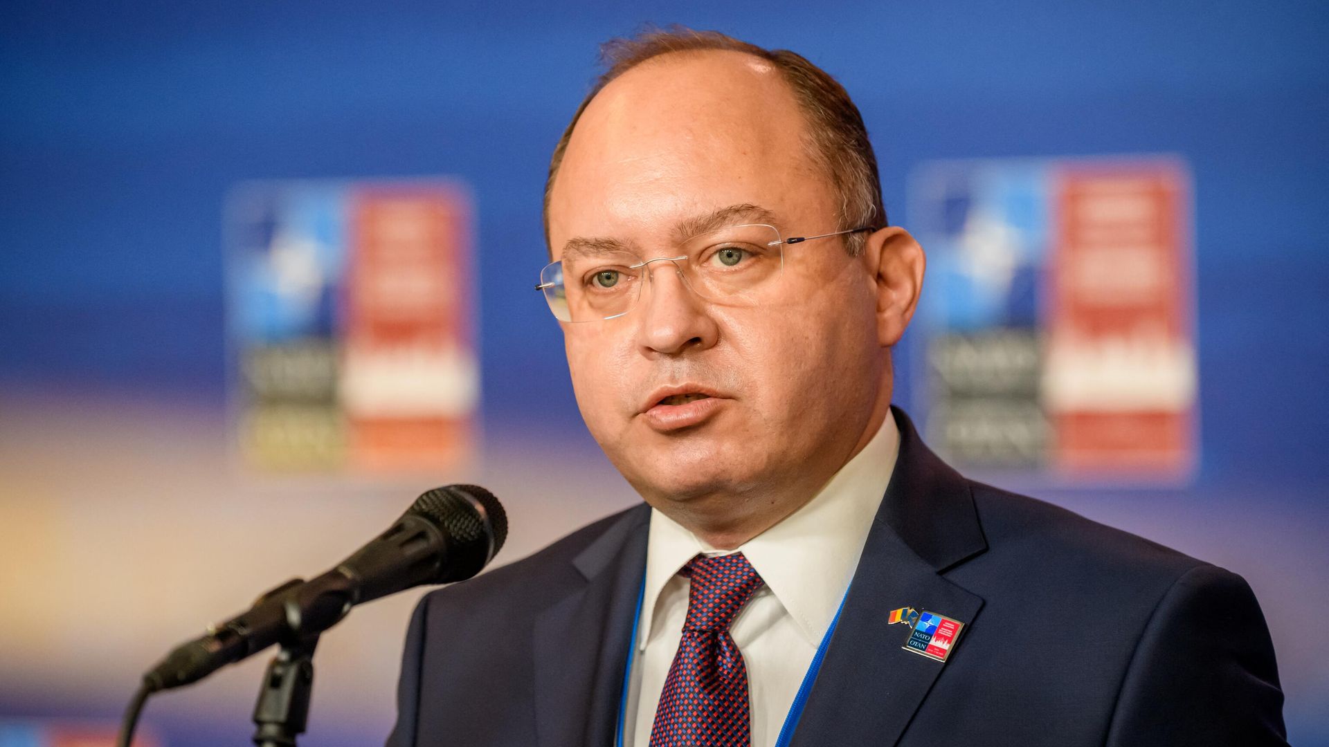 Министр иностранных дел Румынии Богдан Ауреску Министр иностранных дел Румынии Богдан Ауреску - РИА Новости, 1920, 30.03.2023