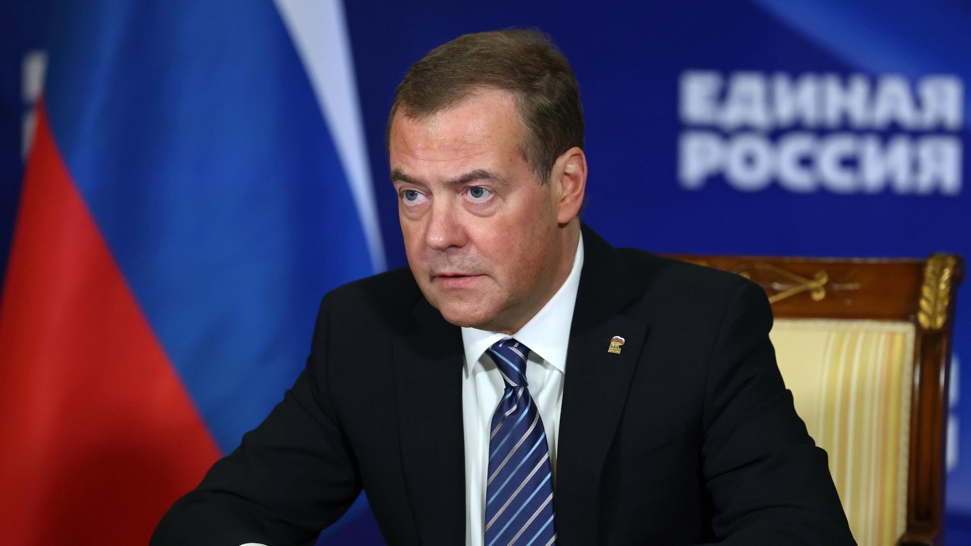 Заместитель председателя Совета безопасности РФ Дмитрий Медведев Заместитель председателя Совета безопасности РФ Дмитрий Медведев - РИА Новости, 1920, 27.10.2023