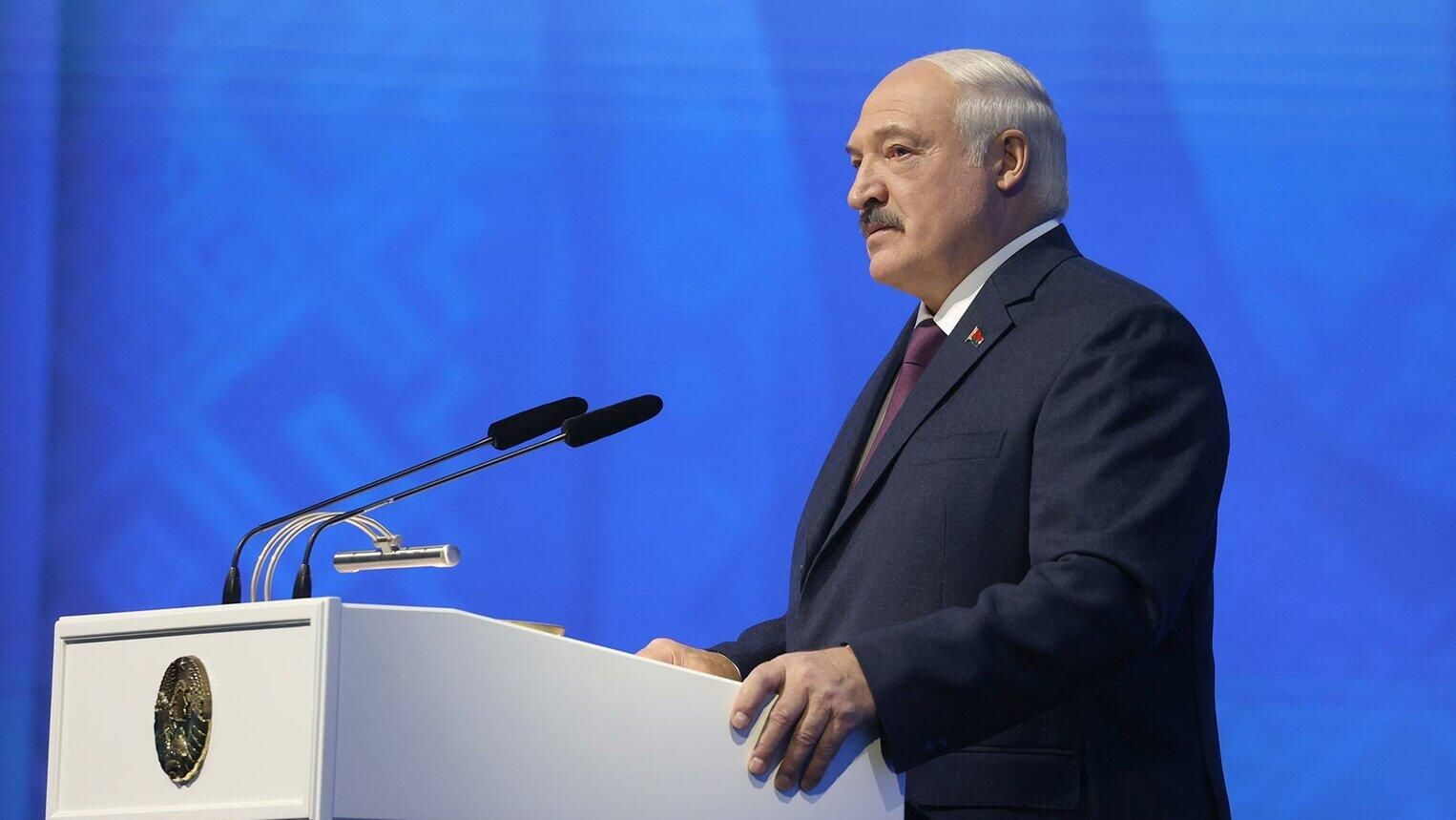 Президент Беларуси Александр Лукашенко во время послания белорусскому народу и Национальному собранию - РИА Новости, 1920, 31.03.2023