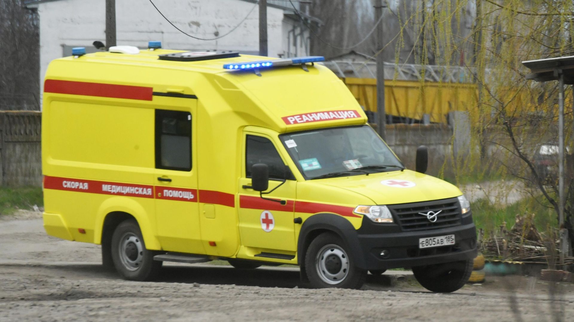 Автомобиль скорой медицинской помощи Автомобиль скорой медицинской помощи - РИА Новости, 1920, 05.04.2023