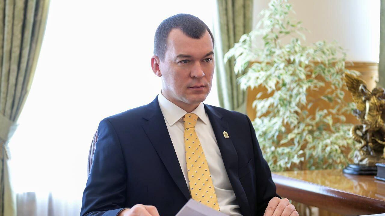 Губернатор Хабаровского края Михаил Дегтярев Губернатор Хабаровского края Михаил Дегтярев - РИА Новости, 1920, 02.04.2024