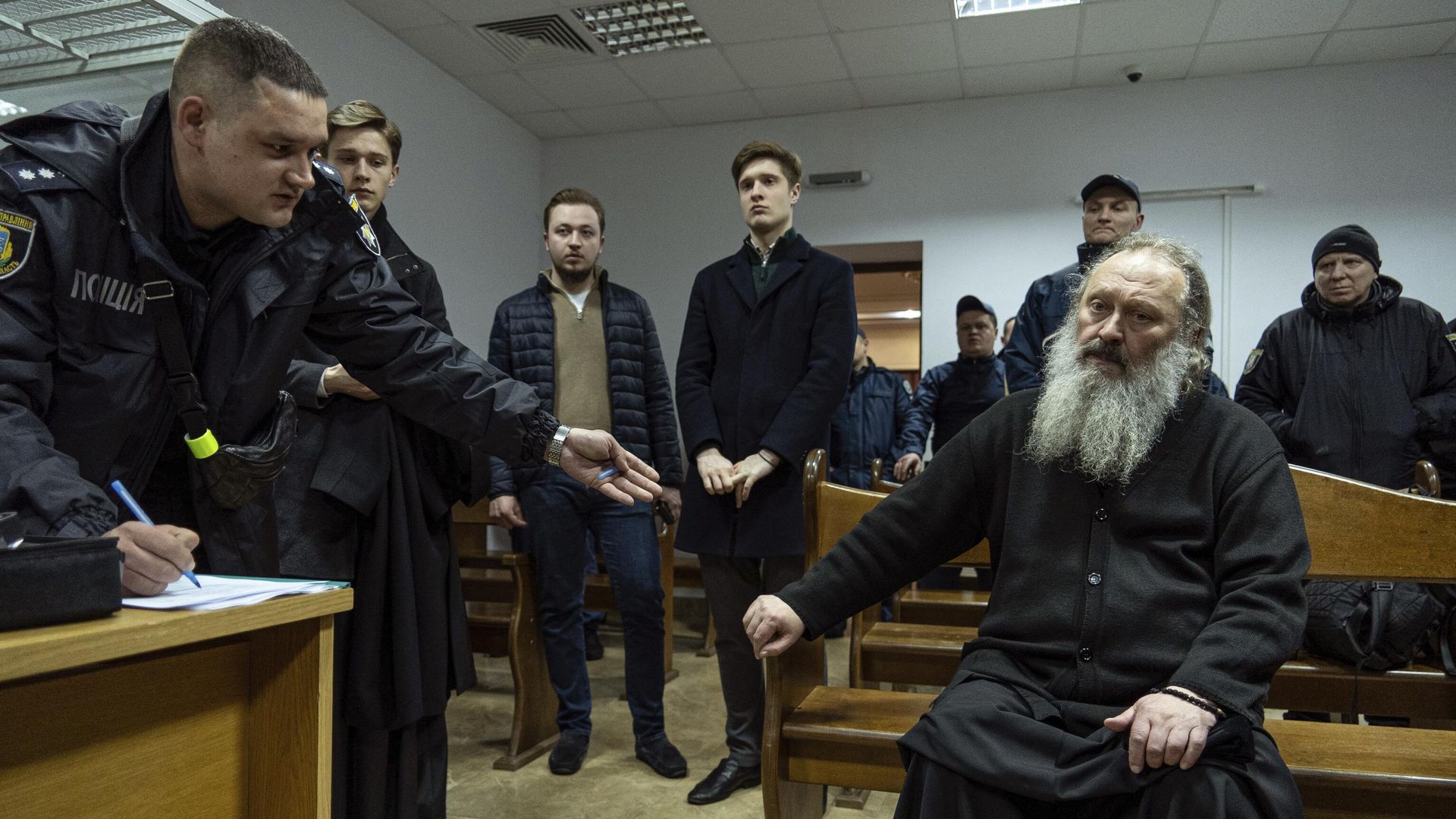 Наместник Киево-Печерской лавры митрополит Павел в зале суда в Киеве - РИА Новости, 1920, 05.04.2023