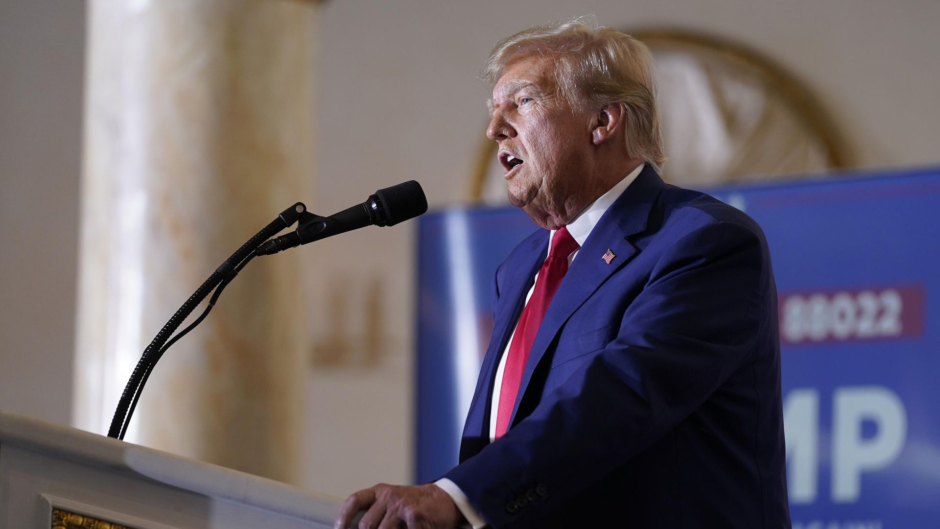 Бывший президент США Дональд Трамп Бывший президент США Дональд Трамп - РИА Новости, 1920, 09.04.2023
