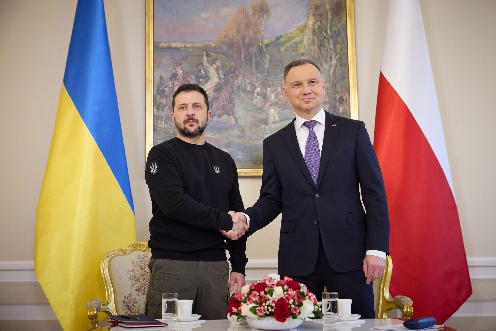 Визит Президента Украины в Республику Польша - РИА Новости, 1920, 10.08.2023