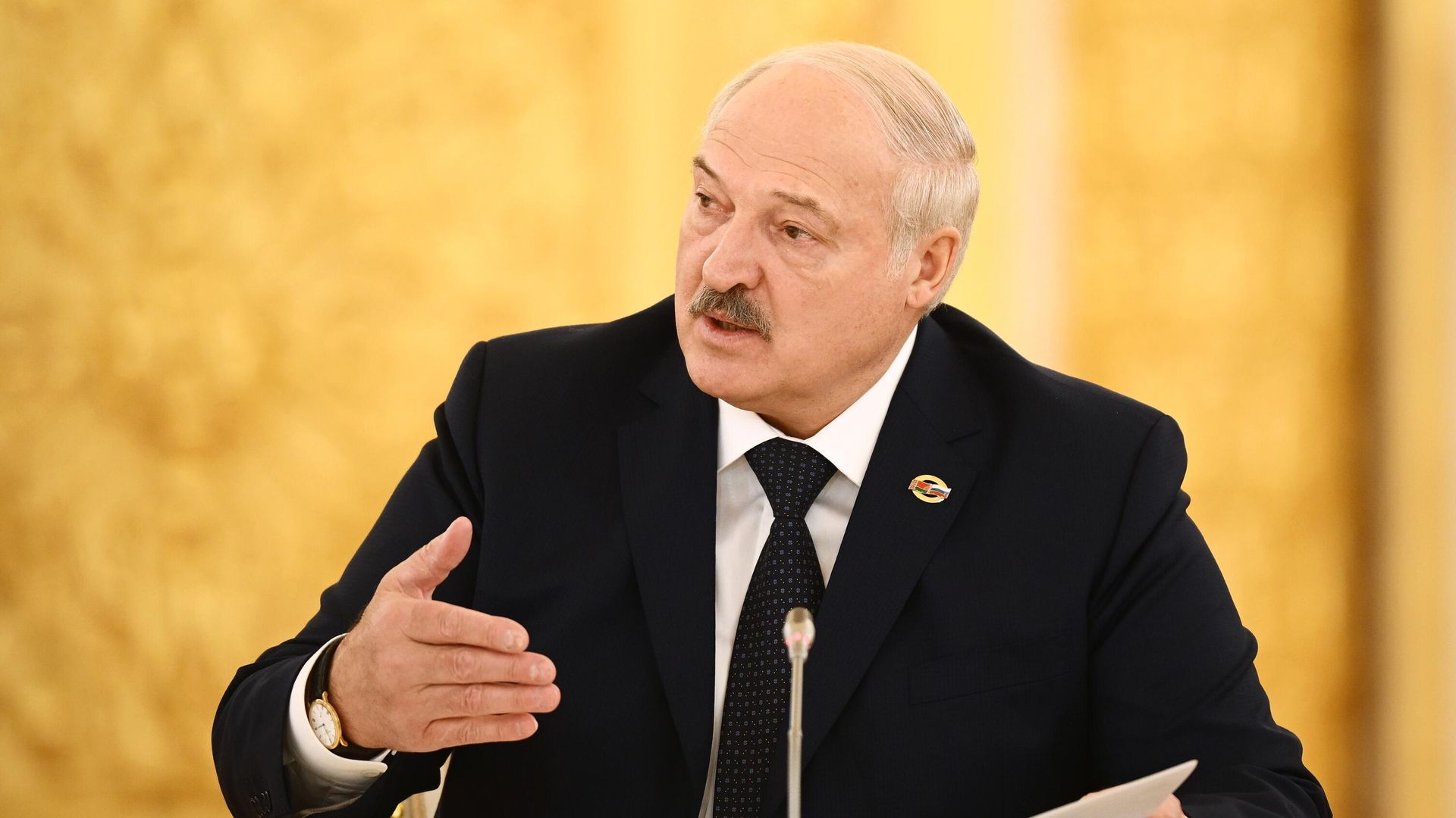 Президент Республики Беларусь Александр Лукашенко Президент Республики Беларусь Александр Лукашенко - РИА Новости, 1920, 08.05.2023