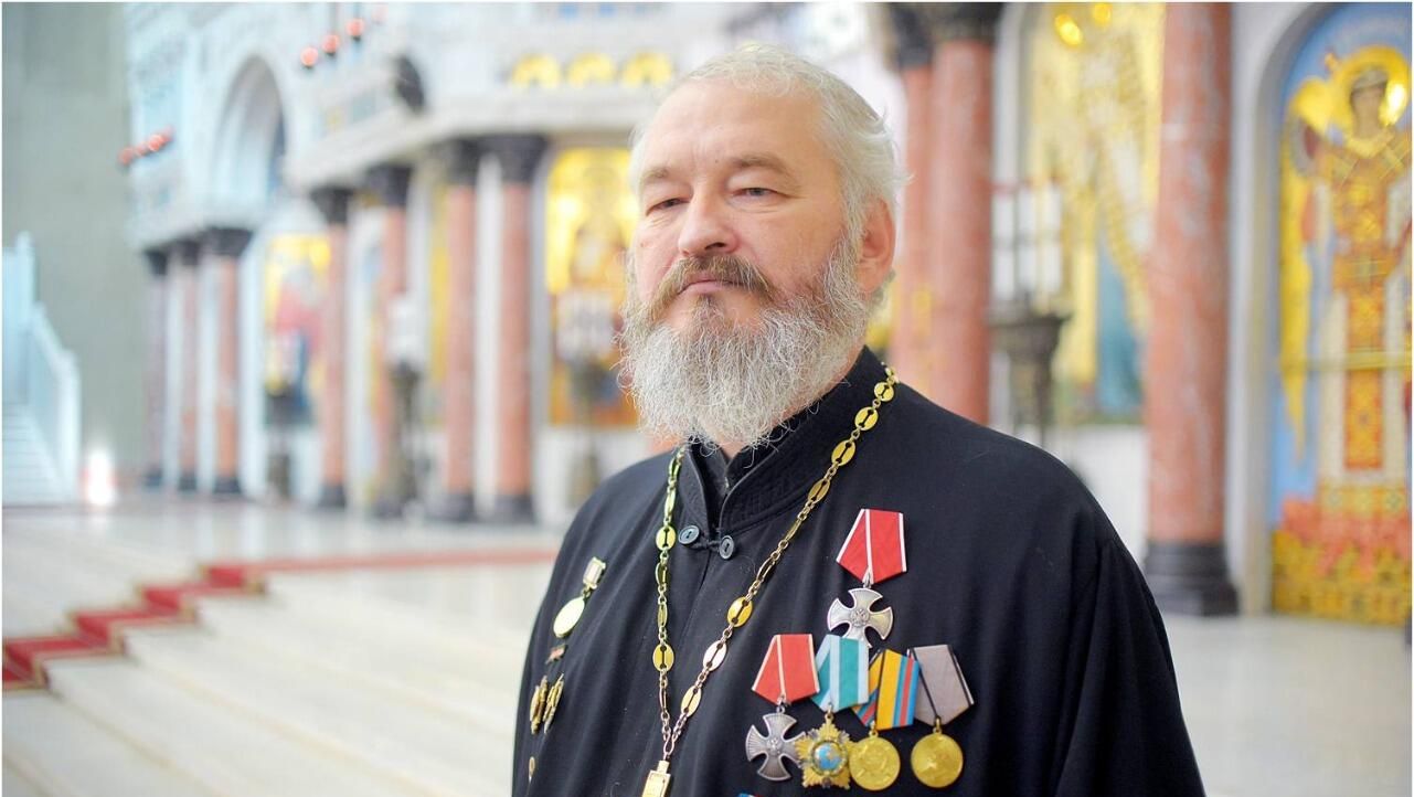 Председатель отдела по взаимодействию с казачеством Санкт-Петербургской епархии протоиерей Димитрий Василенков - РИА Новости, 1920, 30.01.2025
