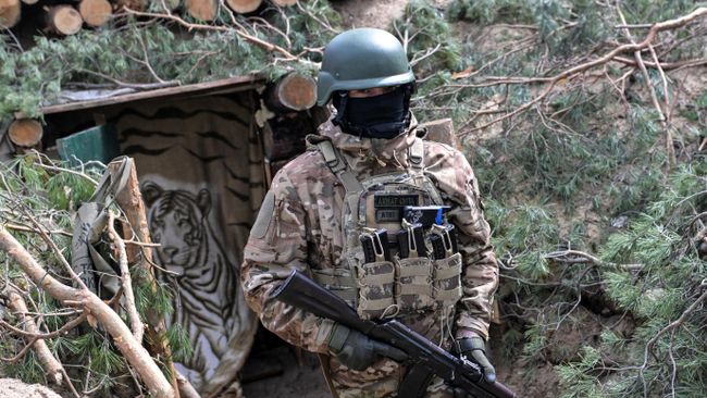 Боец спецназа Ахмат